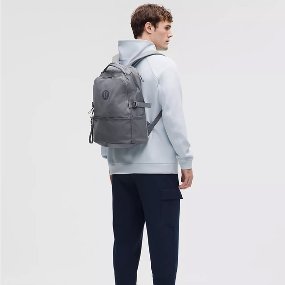 Lululemon New Crew Backpack 22L Updated- Solar Grey